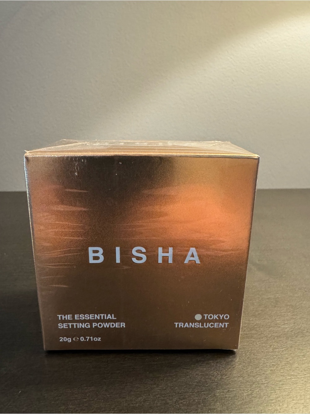 Bisha Essential Setting Powder Tokyo Translucent 12 g Full Size NIB Sealed